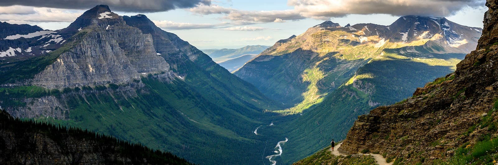 Glacier National Park Hiking Trail