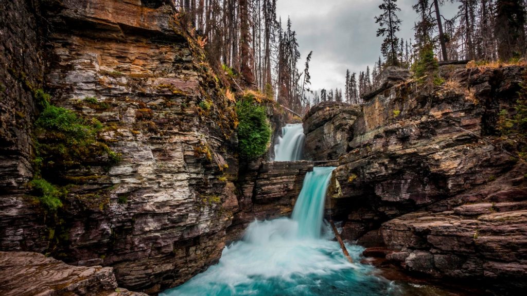 Saint Mary Falls Hike in Glacier National Park